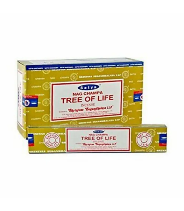 Encens indien Nag Champa ARBRE DE VIE 15 gr - Encens indien traditionnel parfumé