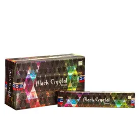 Encens indien Black Crystal 15 gr - Encens indien traditionnel parfumé