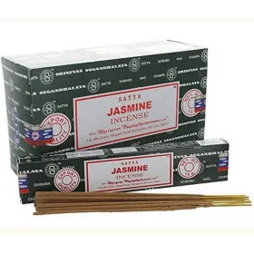 Encens indien Satya Jasmin 15 gr - Encens indien traditionnel parfumé
