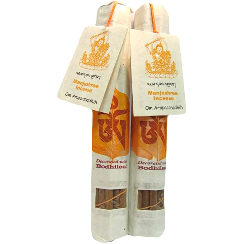 Encens bouddhiste de purification - Manjushri, qualité supérieure - Objets rituels bouddhistes