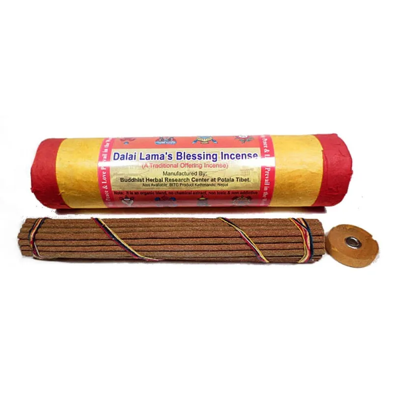 Encens bouddhiste Voeux du Dalaï Lama - Bénédictions, offrandes - Encens tibétains, accessoires