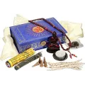 Coffret pour débutant Autel bouddhiste - Encens tibétains, accessoires