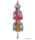 Décoration tibétaine murale brocade Tentures tibétaines Bouddha DECO1
