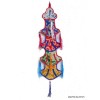 Décoration tibétaine murale brocade Tentures tibétaines Bouddha DECO1