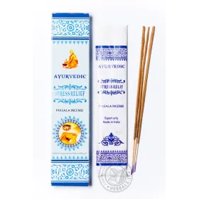 Encens ayurvédique Stress Relief Masala 15 GR - Encens ayurvédique pour équilibre des doshas