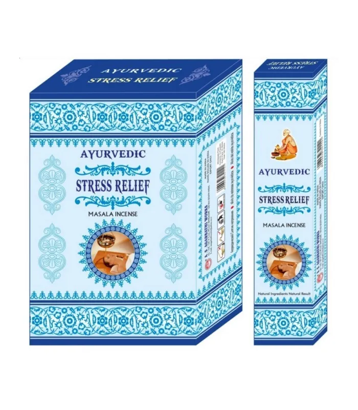 Encens ayurvédique Stress Relief Masala 15 GR - Encens ayurvédique pour équilibre des doshas