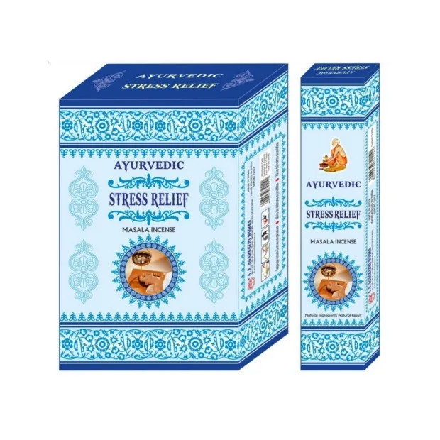 Encens ayurvédique Stress Relief Masala 15 GR - Encens ayurvédique pour équilibre des doshas