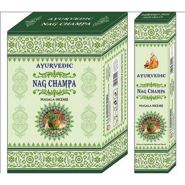 Encens ayurvédique Nag Champa Masala 15 GR Encens tibétains, accessoires ZD815