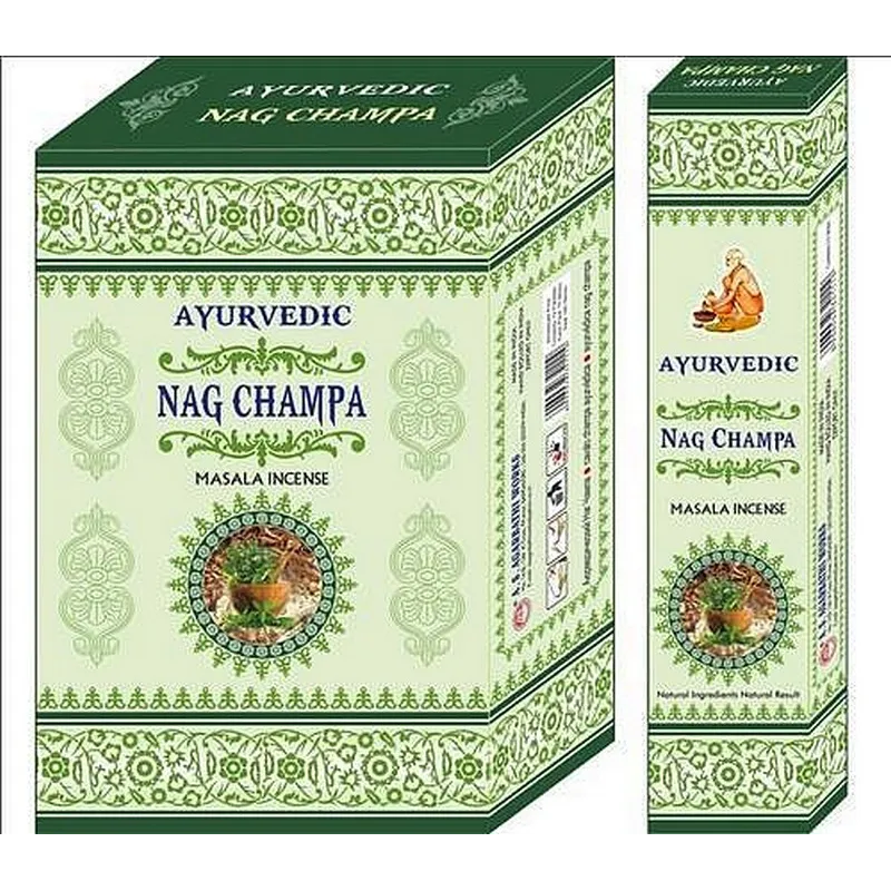 Encens ayurvédique Nag Champa Masala 15 GR - Encens ayurvédique pour équilibre des doshas