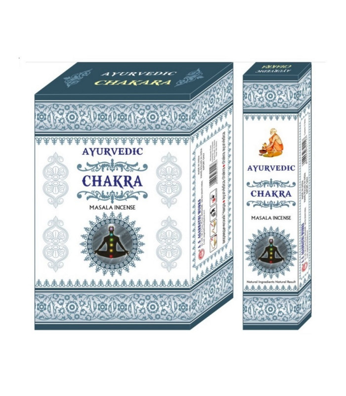 Encens ayurvédique Chakra Masala 15 GR Encens tibétains, accessoires ZD824