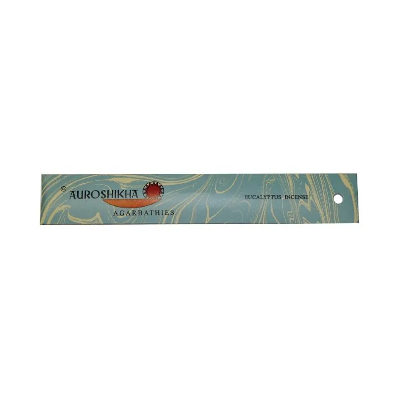 Encens bio Auroshikha Eucalyptus - Encens naturel bio Auroshika aux plantes