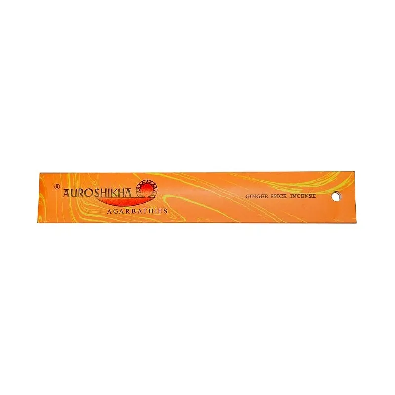 Encens bio Auroshikha Gingembre - Concentration et Energie - Encens tibétains, accessoires