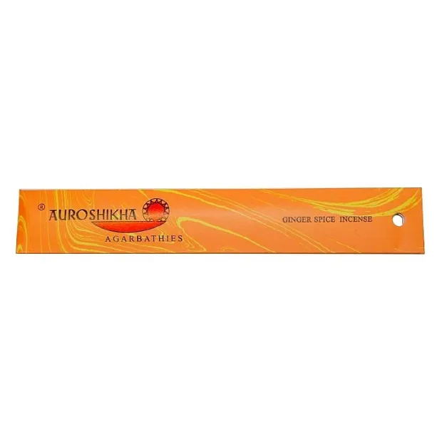 Encens bio Auroshikha Gingembre - Concentration et Energie - Encens tibétains, accessoires