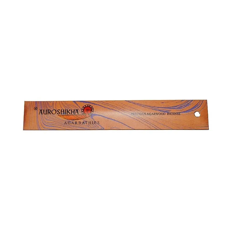 Encens bio Auroshikha bois d'Agar 10 gr. - Encens naturel bio Auroshika aux plantes