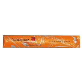Encens bio Auroshikha Bois de santal et Safran - Encens naturel bio Auroshika aux plantes