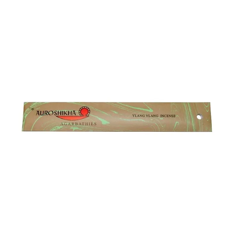 Encens bio Auroshikha Ylang Ylang 10 gr. - Encens naturel bio Auroshika aux plantes