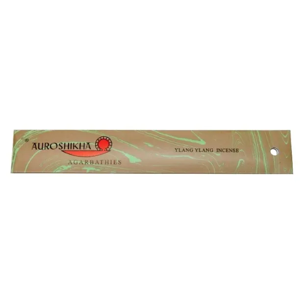 Encens bio Auroshikha Ylang Ylang 10 gr. - Encens naturel bio Auroshika aux plantes