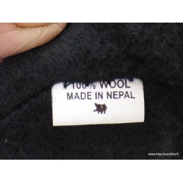 Bonnet népalais laine jaune rose doublé polaire Gants , bonnets népalais BON7