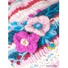 Bonnet en laine doublée polaire rose bleu Gants , bonnets népalais BON8