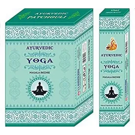 Encens ayurvédique Yoga Masala 15 GR - Encens ayurvédique pour équilibre des doshas