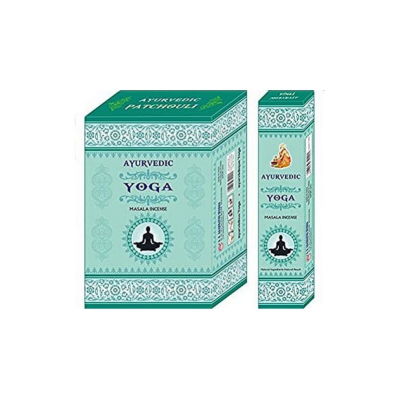 Encens ayurvédique Yoga Masala 15 GR Encens tibétains, accessoires ZD899