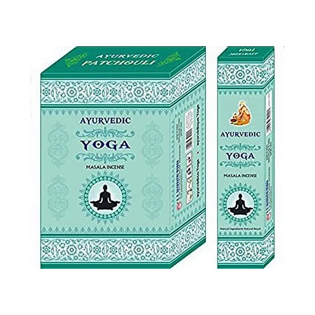 Encens ayurvédique Yoga Masala 15 GR - Encens ayurvédique pour équilibre des doshas