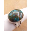 Bague Turquoise du Tibet ovale taille 60/61 Bagues pierres naturelles XV128