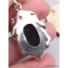 Pendentif Bouddha sculpté en Obsidienne oeil céleste Pendentifs pierres naturelles jew9.6