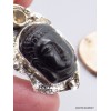 Pendentif Bouddha sculpté en Obsidienne oeil céleste Pendentifs pierres naturelles jew9.6