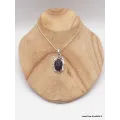 Pendentif Bouddha sculpté en Obsidienne oeil céleste - Pendentifs pierres naturelles
