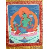 Tangka Tibétaine Tara Verte 44 x 73 cm (thangka) Tentures tibétaines Bouddha TANkTV1