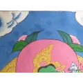 Tangka tibétain peinture Tara Verte DEFAUT - Thangkas tibétains