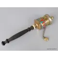 Moulin à prière tibétain bicolore 22 cm - Moulins à Prières tibétains