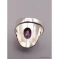 Bague Quartz Mystique argent lisse taille 53 - Bijoux en Quartz Mystique