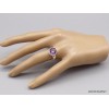Petite bague ronde en Quartz Mystique taille 54/55 Bijoux en Quartz Mystique XV132.2