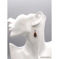Boucles d'oreilles pendantes Pietersite perle Boucles d'oreilles en pierres XV133.8