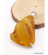 Pendentif Ambre naturel serti griffes Pendentifs pierres naturelles WL18.6