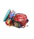 Damaru tibétain de rituel 23 cm Instrument de musique Bouddhiste DAMA23