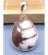 Pendentif Wild Horse forme goutte Pendentifs pierres naturelles PU2