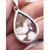 Pendentif Wild Horse forme goutte Pendentifs pierres naturelles PU2