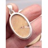 Pendentif Cristal de Vanadium oval Pendentifs pierres naturelles PU5