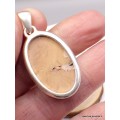 Pendentif Cristal de Vanadium oval Pendentifs pierres naturelles PU5