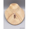 Pendentif Cristal de Vanadium oval Pendentifs pierres naturelles PU5