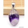 Pendentif oval Blue John Pendentifs pierres naturelles PU10.1