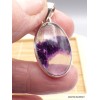 Pendentif oval Blue John Pendentifs pierres naturelles PU10.1