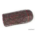 Temple triptyque bouddhiste Ganesh portatif rouge - Objets rituels bouddhistes