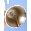 Grande cloche tibétaine et dorjé 20 cm Objets rituels bouddhistes CLO6