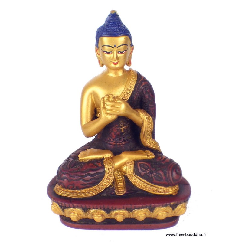 Statuette Bouddha position du lotus Objets rituels bouddhistes BUDLOT