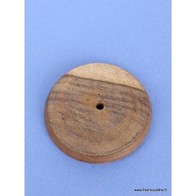 Porte encens tibétain galette en bois Encens tibétains, accessoires GAL1