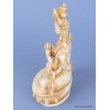 Statuette bouddhiste Chenrezi couleur sable 15 cm Statuettes Bouddhistes STACB2